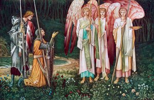 The Vision of the Holy Grail by John Henry Dearle