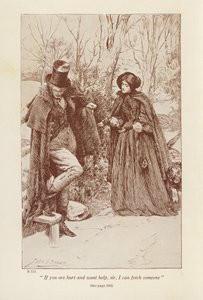 Illustration for Jane Eyre by Charlotte Bronte by John Henry Frederick (after) Bacon