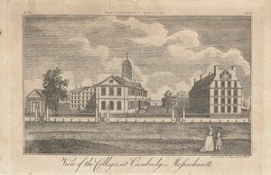 View of the Colleges at Cambridge, Massachusetts by John Henry Hill