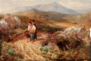 Landscape with Wood Carriers