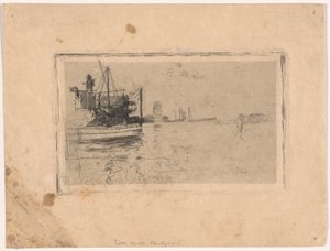 Coal Dock, Bridgeport by John Henry Twachtman