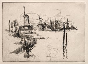 Dordrecht by John Henry Twachtman