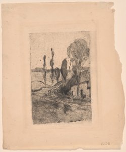 French Landscape by John Henry Twachtman