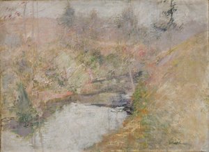 Hemlock Pool, ca. 1890-1900 by John Henry Twachtman
