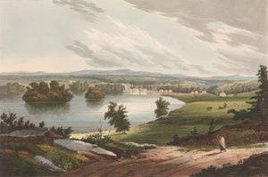 Fort Edward No. 10 of The Hudson River Portfolio by John Hill