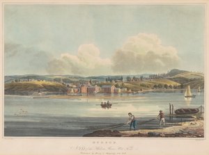 Hudson by John Hill, after William Guy Wall