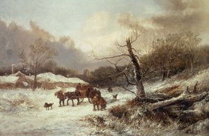 Winter on the borders of Sherwood Forest