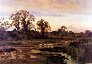 Close of a Rainy Day by John Horace Hooper