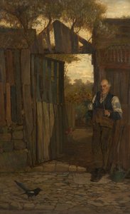 Weaver and Magpie by John Houghton Hague