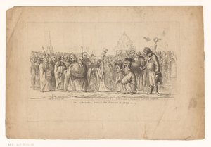 Catherine Pavlovna of Russia in Oxford, 1814