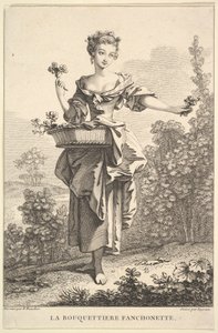 The Flower Girl Fanchonette by John Ingram