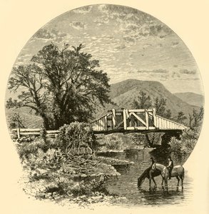 Old Bridge, Blackberry River, near Canaan by John J. Harley