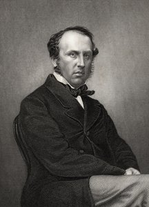 Charles John Canning, 1st Earl Canning, engraved by D.J. Pound from a photograph, from The History of the Indian Mutiny, published in 1858
