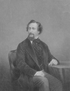 Charles John Huffam Dickens by John Jabez Edwin Paisley Mayall