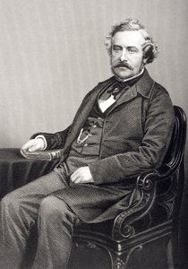 Martin Farquhar Tupper engraved by D.J. Pound from a photograph, from 