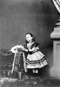 Princess Beatrice, 1861 by John Jabez Edwin Paisley Mayall
