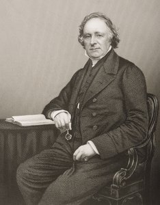 Thomas Binney (1798-1874) engraved by D.J. Pound from a photograph, from 