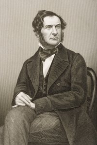 William Ewart Gladstone engraved by D.J. Pound from a photograph, from 