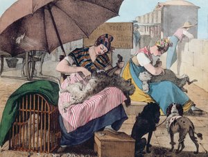Dog Clippers on the Pont-Neuf by John James Chalon