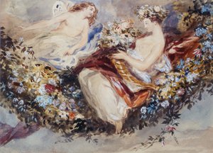 Flora and Zephyr by John James Chalon