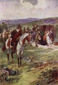 Murder of James Sharp, Archbishop of St Andrews by Militant Covenanters, Magus Muir, Scotland by John Jellicoe