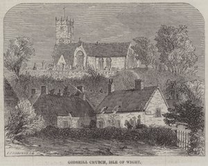 Godshill Church, Isle of Wight by John Jessop Hardwick