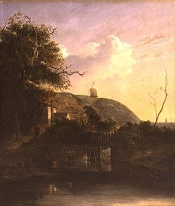 A View near Harwich by John and John Berney Crome