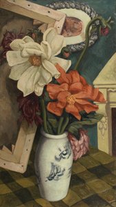 Still Life with Dahlias