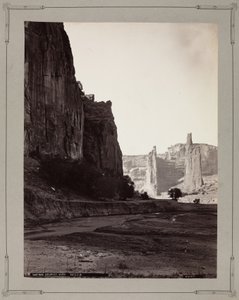 East Fork, de Chelly River, Arizona by John K. Hillers