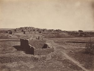 Zuni Pueblo by John Karl Hillers