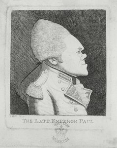 Emperor Paul of Russia by John Kay