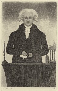 Portrait of Henry Moyes by John Kay