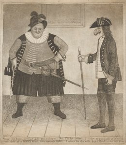"Why, Sir John, my face does you no harm..."