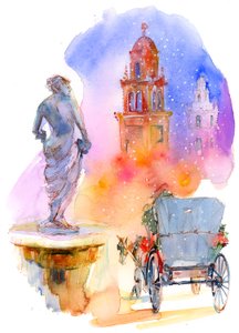 Plaza Holiday, 2016 by John Keeling