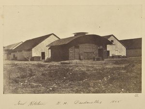 Iron Kitchen, B.H. Dardanelles 1855 by John Kirk