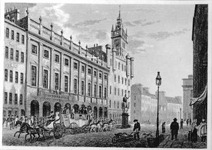 View of The Town Hall, Exchange, Glasgow