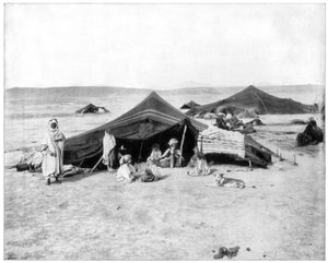 Caravan Camp, Sahara Desert