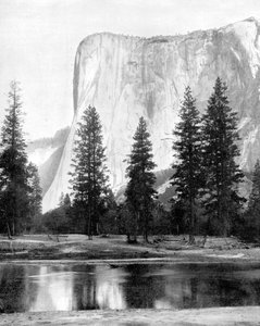El Capitan, Yosemite Valley, California, USA, 1893