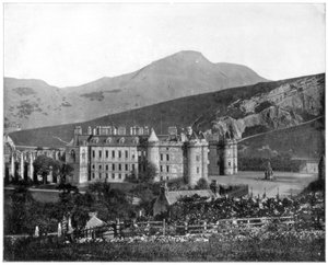 Holyrood Palace, Edinburgh, Scotland, late 19th century