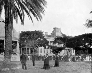 Royal Palace, Honolulu, Sandwich Islands
