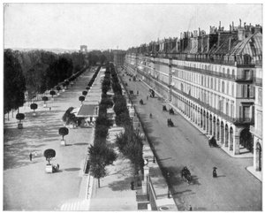 Rue de Rivoli, Paris by John L. Stoddard