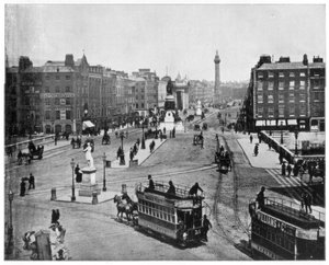 Sackville Street, Dublin, Late 19th Century by John L. Stoddard