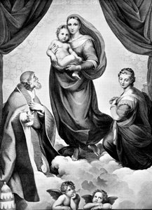 The Madonna in San Sisto, c1512, 1893 by John L. Stoddard