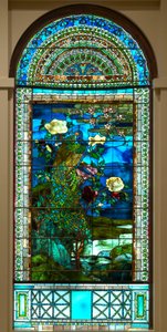 Peacocks and Peonies II by John La Farge