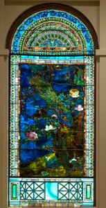 Peacocks and Peonies I by John La Farge