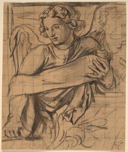 Angel - Trinity Church Mural by John La Farge or Lafarge