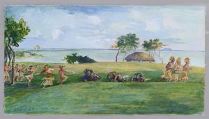 Military Dance in Samoa