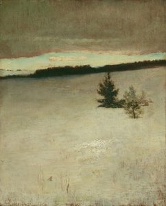 Snow Field, Morning, Roxbury