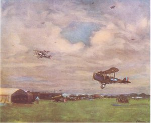 An aerodrome in 1918