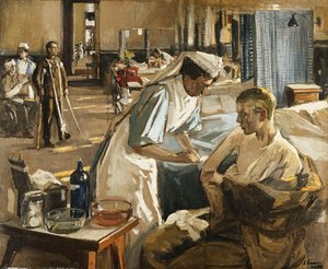 The First Wounded, London Hospital